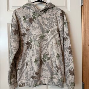Abercrombie Kids Gray Camouflage Hoodie